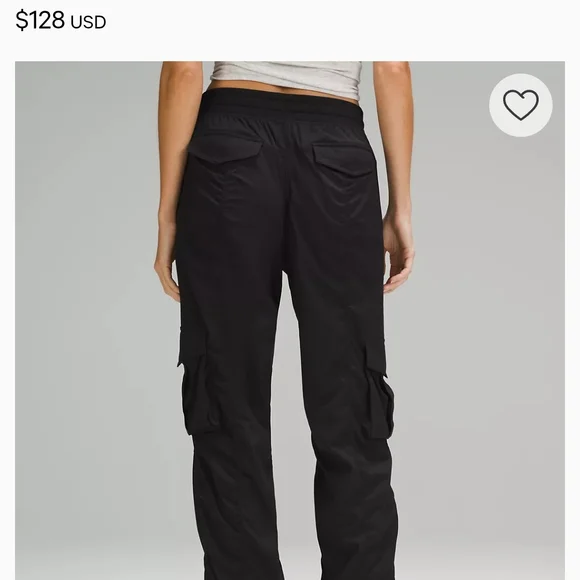 Lululemon Athletica Black Cargo Joggers - Picture 2 of 9